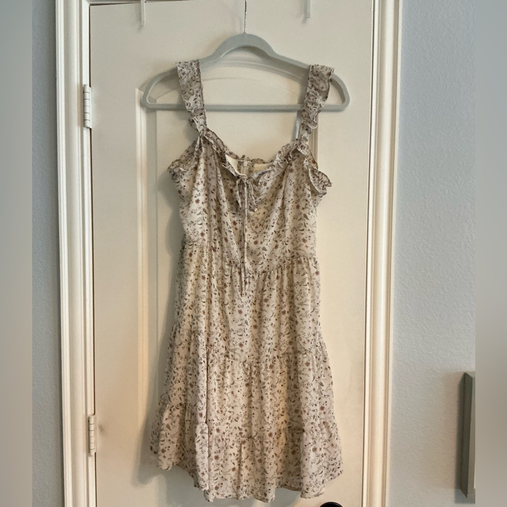 Altar'd State Ivory Floral Dress